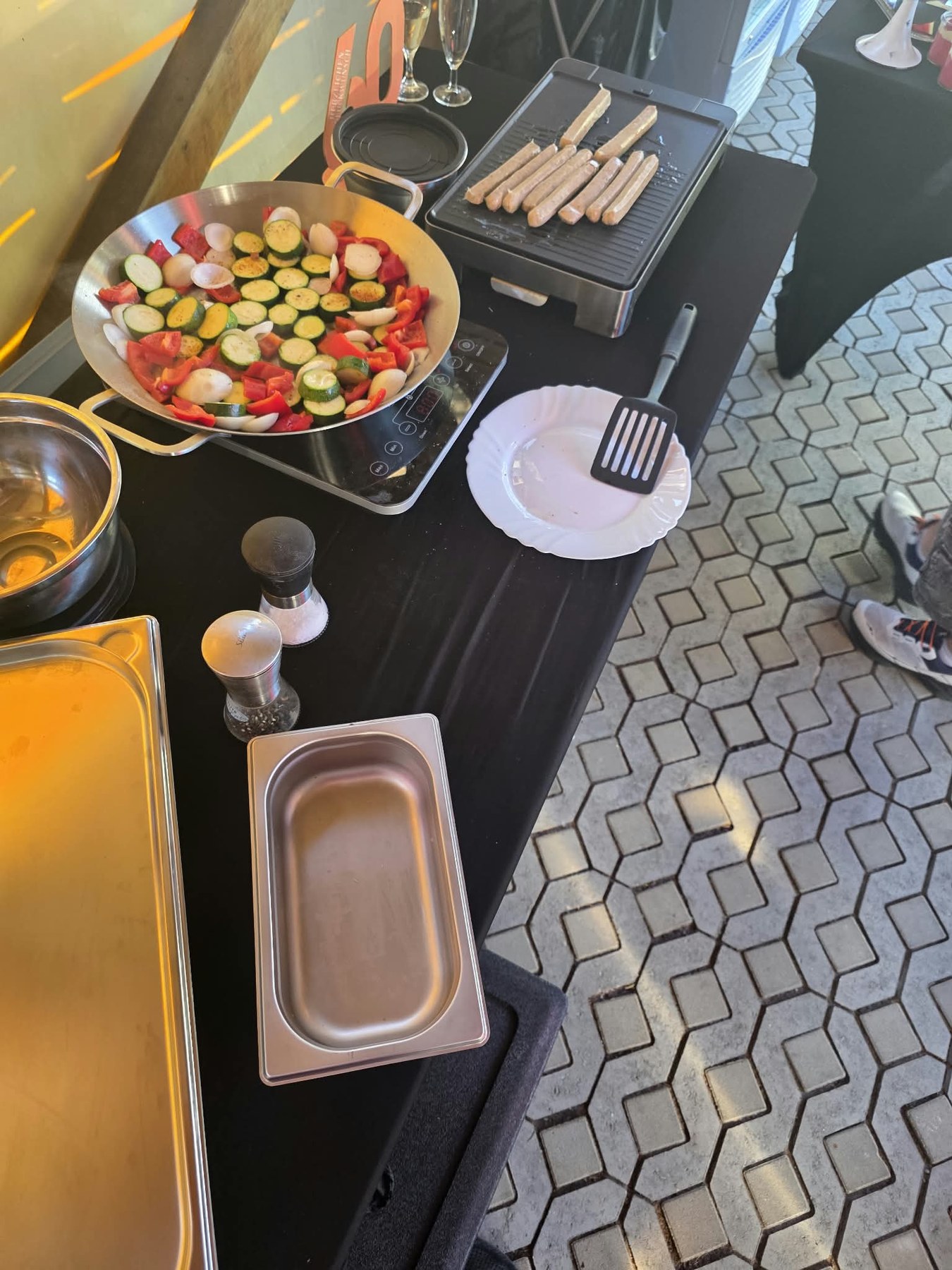 Impression von Catering, Grill und Veranstaltung